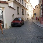 In the center of Prague