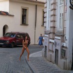 In the center of Prague