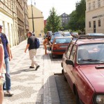 In the center of Prague