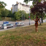 In the center of Prague