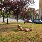 In the center of Prague