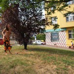 In the center of Prague