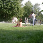 In a park in Munich