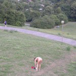 At a viewpoint in Munich