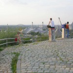 At a viewpoint in Munich