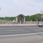 Around a bridge in Munich