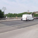 Around a bridge in Munich