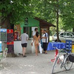 At the riverside and at some bridges