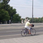 At the riverside and at some bridges