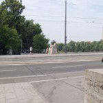 At the riverside and at some bridges