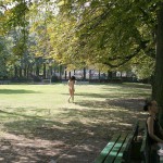 At the riverside and at some bridges