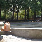 At the riverside and at some bridges