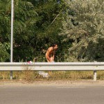 Warm up at a fruit kiosk