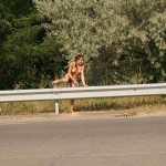 Warm up at a fruit kiosk