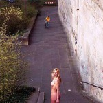 On and around a highway bridge