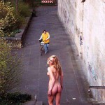 On and around a highway bridge