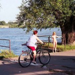 Down some roads to the riverside