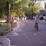 Down some roads to the riverside