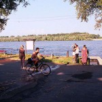 Down some roads to the riverside