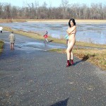 In a well visited park in Belgrade