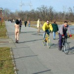 In a well visited park in Belgrade