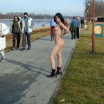 In a well visited park in Belgrade