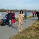 In a well visited park in Belgrade