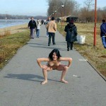 In a well visited park in Belgrade