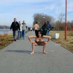 In a well visited park in Belgrade