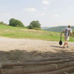 In a forest and a village