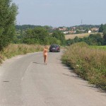 In a forest and a village