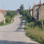 In a forest and a village