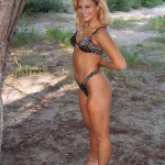 At a riverside in a residential