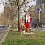 At the best known street in town