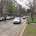 At the best known street in town