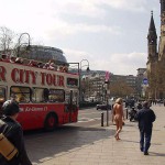 At the best known street in town