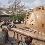 At the best known street in town