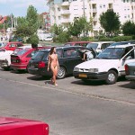 In a residential area