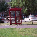 In a residential area