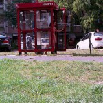 In a residential area