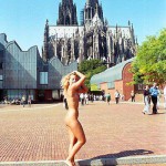 On a central square right next to the cathedral