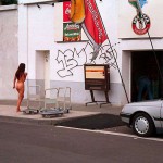 On the street and in a beverage shop