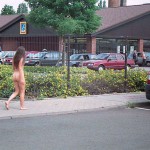 On the street and in a beverage shop