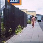 On the street and in a beverage shop