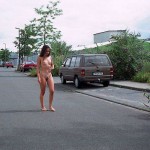 On the street and in a beverage shop