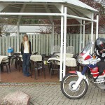 Two motorway restaurants