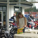 Two motorway restaurants