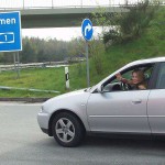 Two motorway restaurants