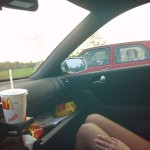 Two motorway restaurants