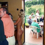 In a yachting club and on a yacht